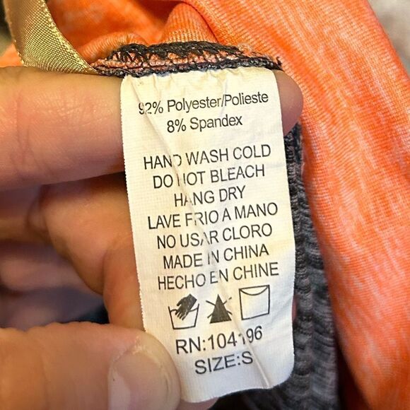 5 for $25🔥DNLA Sport Grey & Pink Leggings Juniors Small - Picture 5 of 6